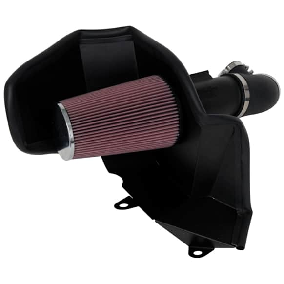 K&N Cold Air Intake - Premium High Flow, Lifetime Washable Filter, Guaranteed Horsepower Increase - 63-3115
