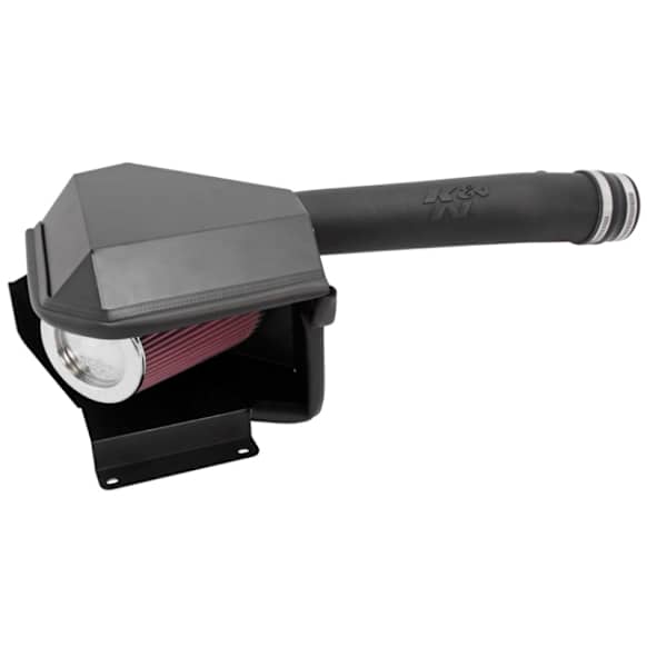 K&N Cold Air Intake - Premium High Flow, Lifetime Washable Filter, Guaranteed Horsepower Increase - 63-9034