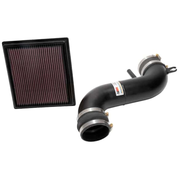 K&N Cold Air Intake - Premium High Flow, Lifetime Washable Filter, Guaranteed Horsepower Increase - 69-8622TTK