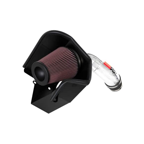 K&N Cold Air Intake - Premium High Flow, Lifetime Washable Filter, Guaranteed Horsepower Increase - 77-1583KP