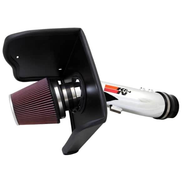 K&N Cold Air Intake - Premium High Flow, Lifetime Washable Filter, Guaranteed Horsepower Increase - 77-9035KP