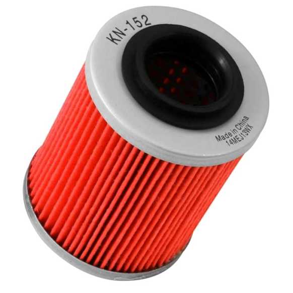 KN-152 Oil Filter - Cartridge, Direct Fit, Sold Individually
