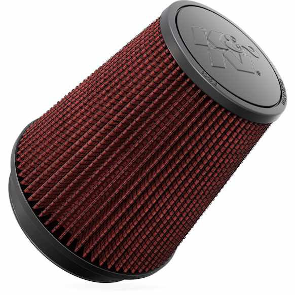 RU-2800 Universal Air Filter - Red, Cotton Gauze, Washable, Universal, Sold Individually