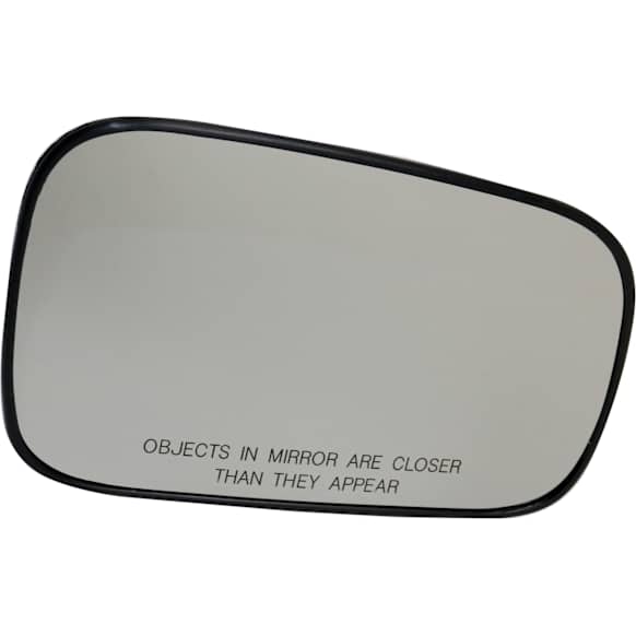 2006 Kia Sorento - Mirror Glass Passenger Side, Heated, No Blind Spot Feature, No Signal Light, Backing Plate Included