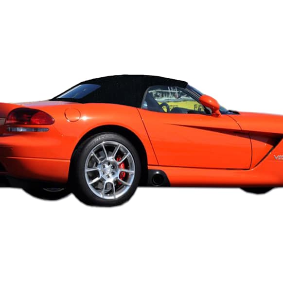 1995 Dodge Viper - Convertible Top, Black, Targa Top (Gen 1), Without Windows