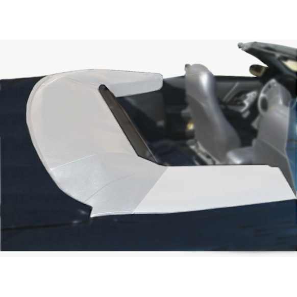 TB1018 72-75WHT Convertible Top Boot - White, Vinyl, Direct Fit, Sold Individually