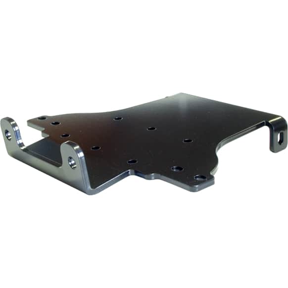 100485 Winch Mount - Powdercoated Black, Direct Fit, Sold Individually