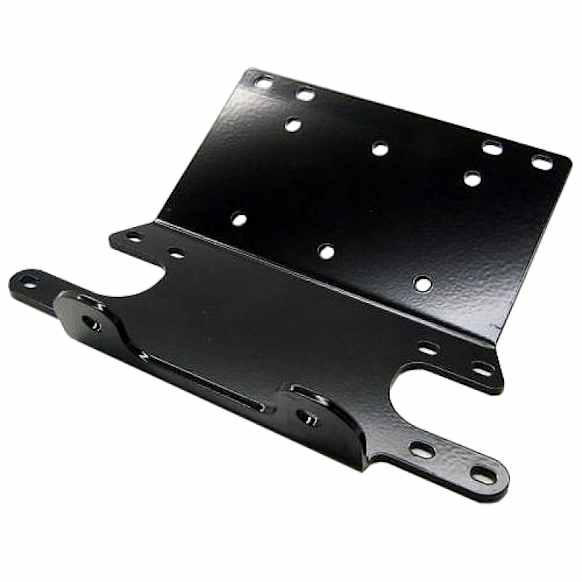 100545 Winch Mount - Powdercoated Black, Direct Fit, Sold Individually