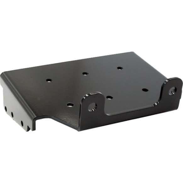 100555 Winch Mount - Powdercoated Black, Direct Fit, Sold Individually
