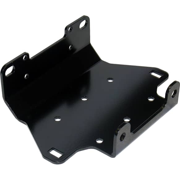 100610 Winch Mount - Powdercoated Black, Direct Fit, Sold Individually