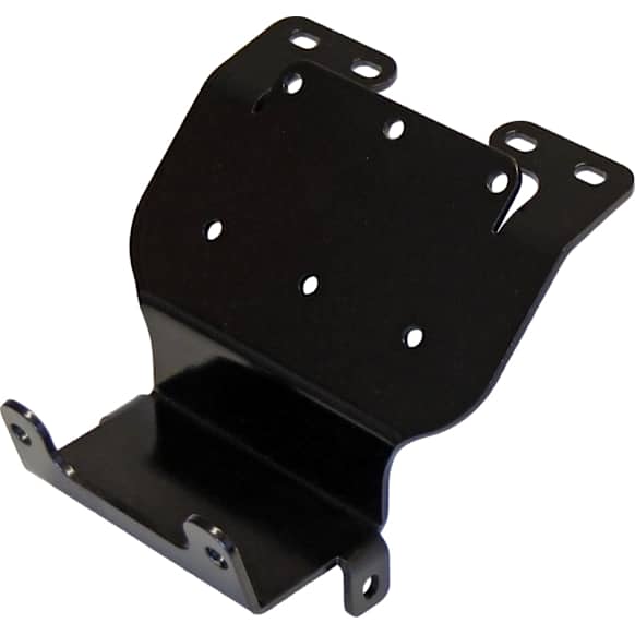 100665 Winch Mount - Powdercoated Black, Direct Fit, Sold Individually