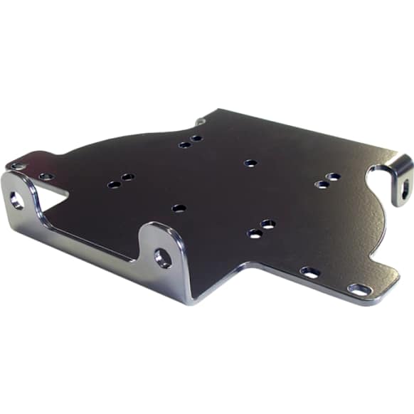 100685 Winch Mount - Powdercoated Black, Direct Fit, Sold Individually
