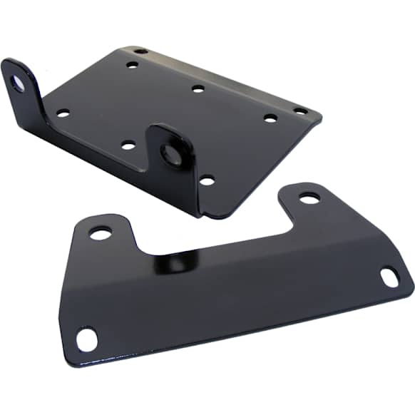 100795 Winch Mount - Powdercoated Black, Direct Fit, Sold Individually