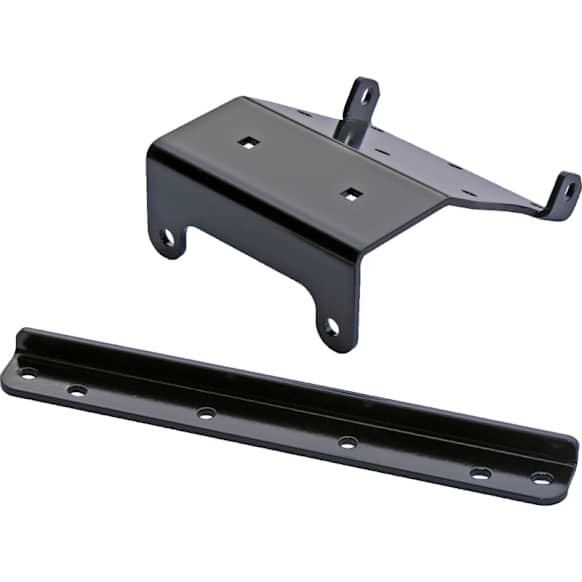 100885 Winch Mount - Powdercoated Black, Direct Fit, Sold Individually