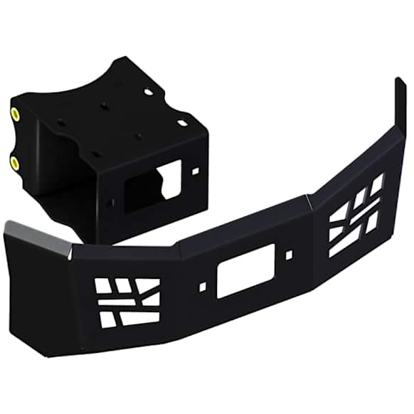 2017 Polaris ACE 570 SP - Winch Mount - Powdercoated Black, Direct Fit, Sold Individually
