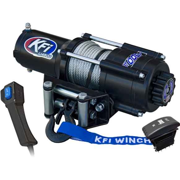 U45-R2 Electric - 4500 lbs., Steel Cable, Handheld, Winch