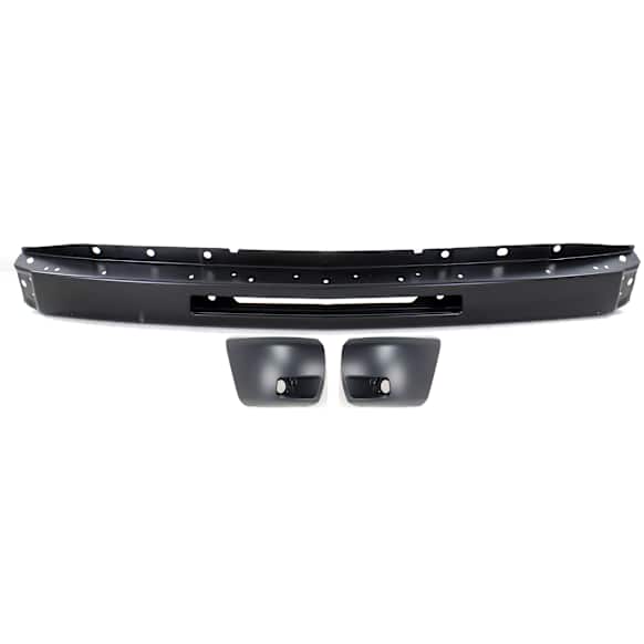 3-Piece Kit, Front Bumper, For Models With Fog Lights, Primed, Includes (1) Bumper and (2) Bumper End