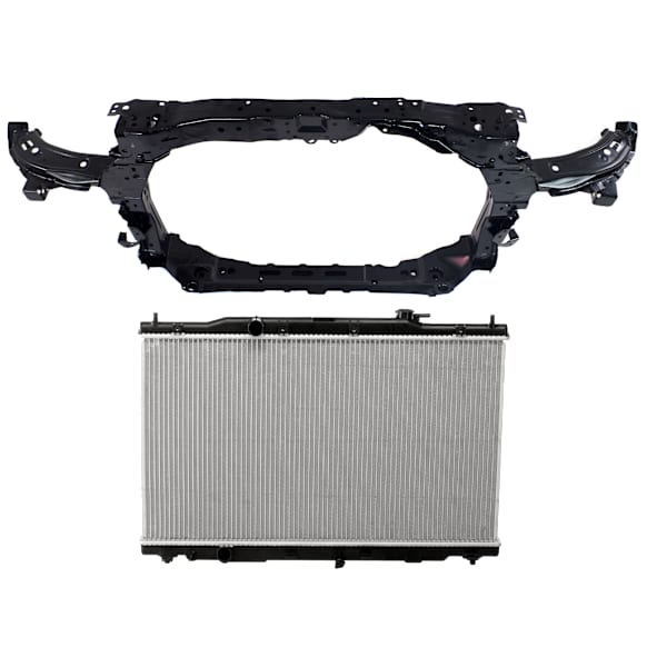 2-Piece Kit Radiator, 2.4L, 4Cyl, Includes (1) Radiator Support and (1) Radiator