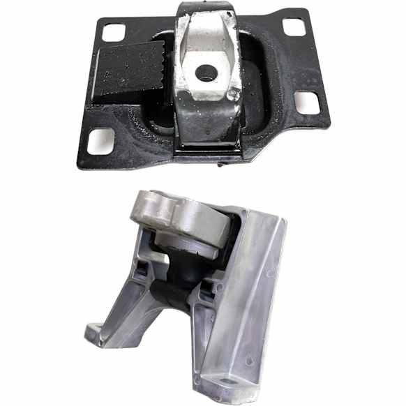 2-Piece Kit Front, Passenger Side Motor Mount, Includes (1) Motor Mount and (1) Transmission Mount