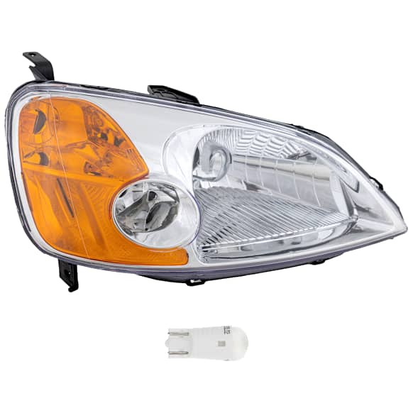 2-Piece Kit Passenger Side LED Headlight, CAPA Certified, Includes (1) Headlight and (1) Light Bulb