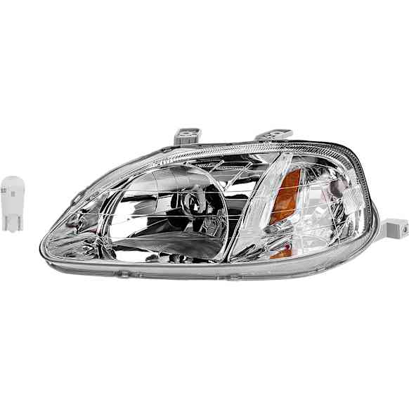 2-Piece Kit Driver Side LED Headlight, Includes (1) Headlight and (1) Light Bulb