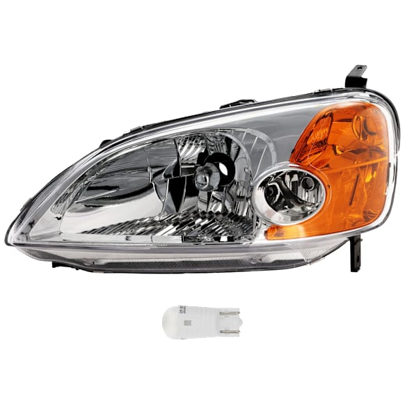 2-Piece Kit Driver Side LED Headlight, Coupe, Includes (1) Headlight and (1) Light Bulb