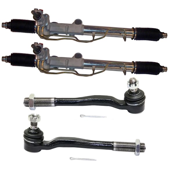 1996 Toyota 4Runner - 4-Piece Kit Steering Rack, Includes (2) Steering Rack and (2) Tie Rod End
