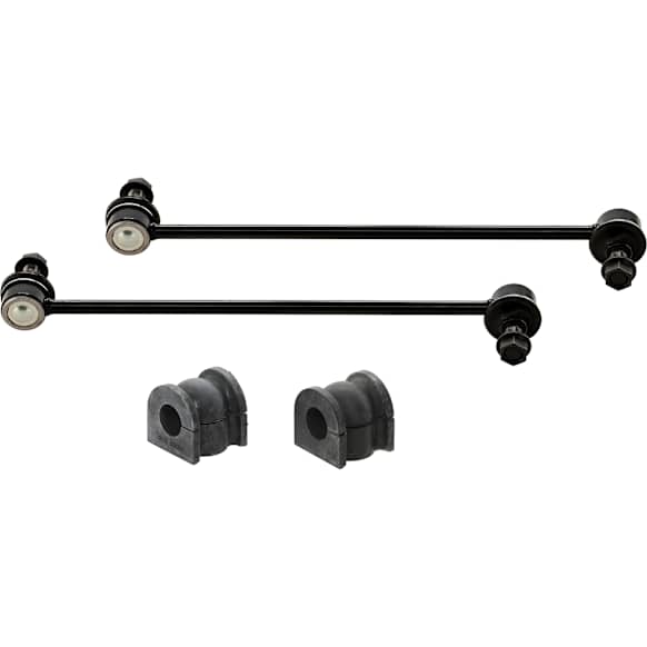 3-Piece Kit Front Sway Bar Link, Includes (1) Sway Bar Bushing and (2) Sway Bar Link