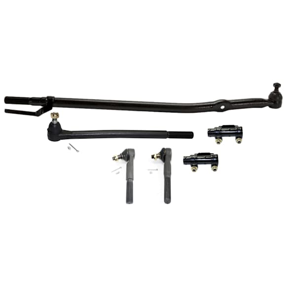 6-Piece Kit Front, Driver and Passenger Side, Inner and Outer Tie Rod End, Includes (2) Tie Rod Adjusting Sleeve and (4) Tie Rod End