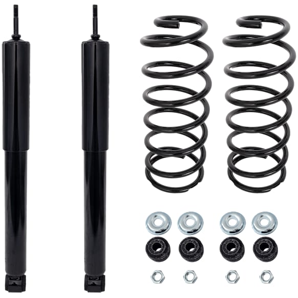 3-Piece Kit Coil Springs, 3-Piece Kit, Includes (1) Coil Springs and (2) Shock Absorber and Strut Assembly