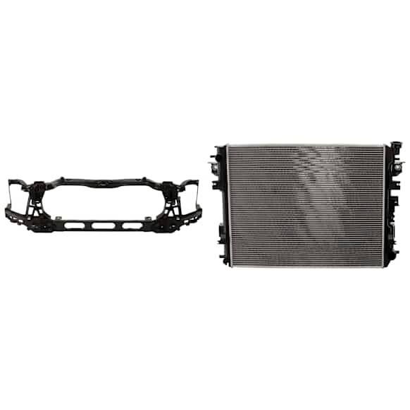 2-Piece Kit Radiator Support Assembly, with Radiator