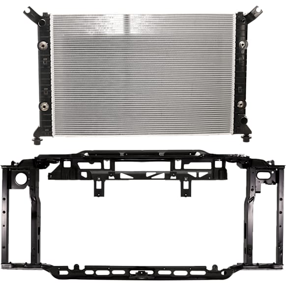 2-Piece Kit Radiator Support Assembly, 6.0L Engine, with Radiator