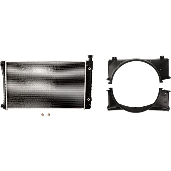 3-Piece Kit Radiator, 5.0L/5.7L Engine, w/o Engine Oil Cooler, with Fan Shroud