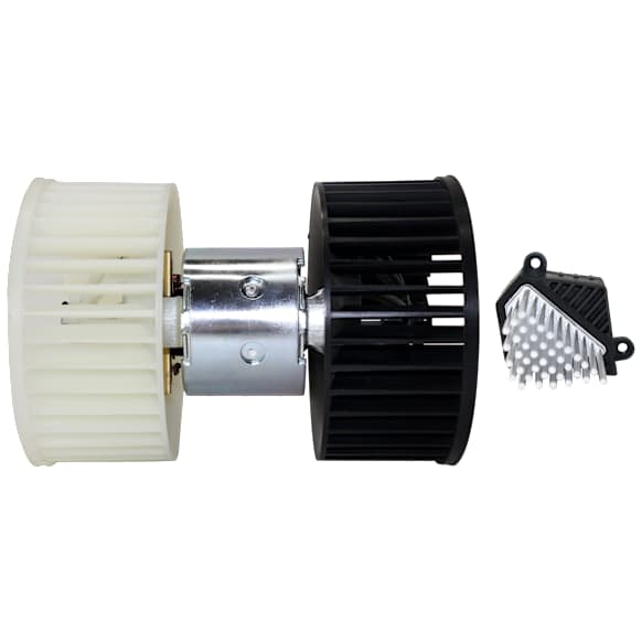 2001-2006 BMW 325Ci - 2-Piece Kit Blower Motor Includes (1) Blower Motor and (1) Blower Motor Resistor