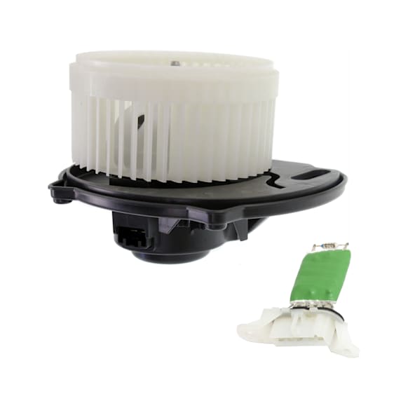 2009 Pontiac Solstice - 2-Piece Kit Blower Motor,  Includes (1) Blower Motor and (1) Blower Motor Resistor