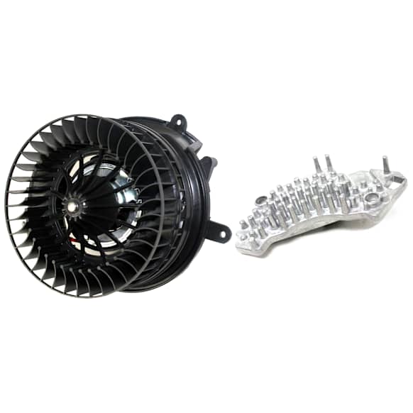 2000 Mercedes Benz CLK320 - 2-Piece Kit Blower Motor,  Includes (1) Blower Motor and (1) Blower Motor Resistor