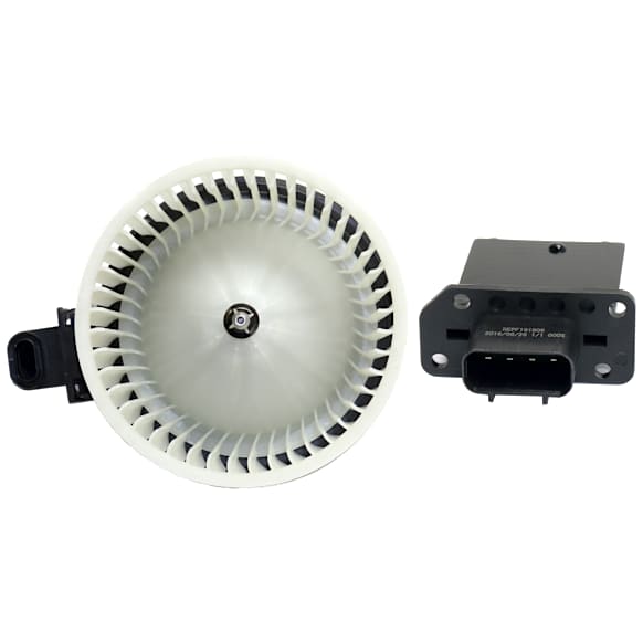2010 Ford Escape - 2-Piece Kit Blower Motor, Without Auto. Temp Control,  Includes (1) Blower Motor and (1) Blower Motor Resistor