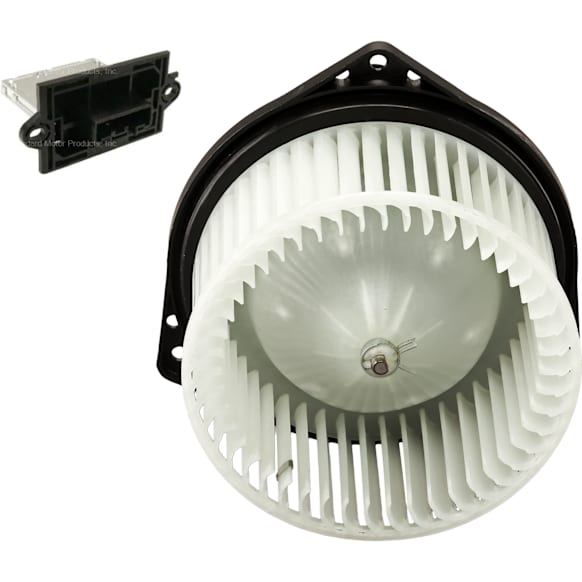 2-Piece Kit Blower Motor Kit, includes (1) Blower Motor and (1) Blower Motor Resistor