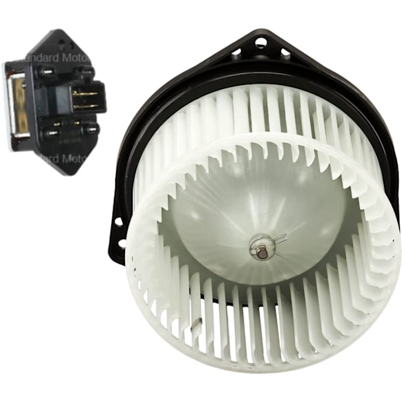 2-Piece Kit Blower Motor Kit, includes (1) Blower Motor and (1) Blower Motor Resistor