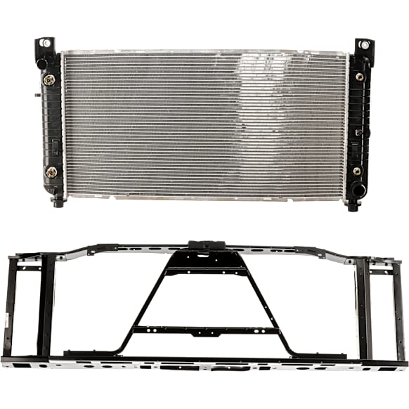 2-Piece Kit Radiator Support Assembly, with Radiator