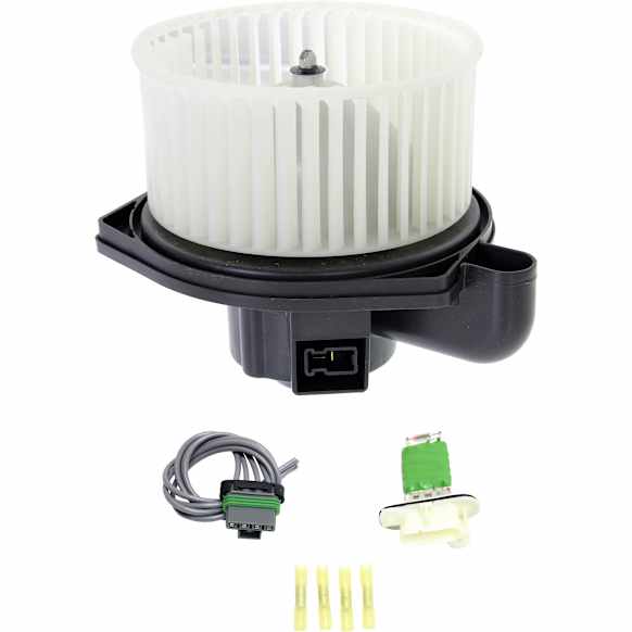 2-Piece Kit Blower Motor Includes (1) Blower Motor and (1) Blower Motor Resistor