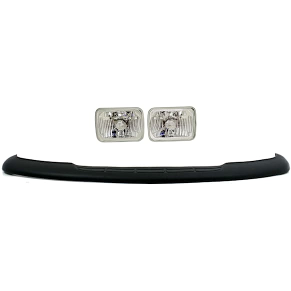 2-Piece Kit Front, Upper Primed Bumper Cover Includes (1) Bumper Cover and (1) Headlight