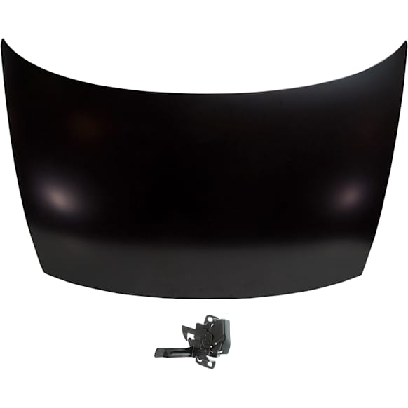 2006 Honda Civic DX - 2-Piece Kit Factory Style Steel Hood, 2-Door, Primed, Coupe, CAPA Certified Includes (1) Hood and (1) Hood Latch