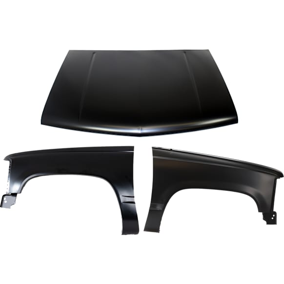 3-Piece Kit Hood, Includes (2) Fender and (1) Hood