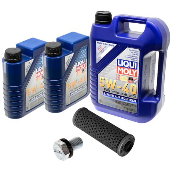 KIT-041026-447 5-Piece Kit Motor Oil, Synthetic, with Oil Drain Plug and Oil Filter