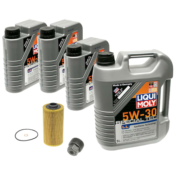 KIT-041026-464 6-Piece Kit Motor Oil, Synthetic, with Oil Drain Plug and Oil Filter