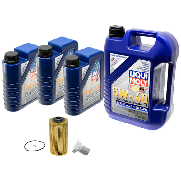 KIT-041026-472 6-Piece Kit Motor Oil, Synthetic, with Oil Drain Plug and Oil Filter