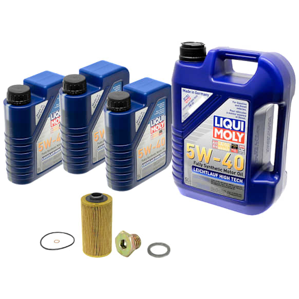 KIT-041026-474 6-Piece Kit Motor Oil, Synthetic, with Oil Drain Plug and Oil Filter