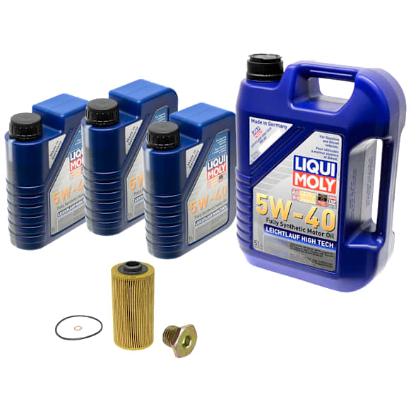 KIT-041026-476 6-Piece Kit Motor Oil, Synthetic, with Oil Drain Plug and Oil Filter