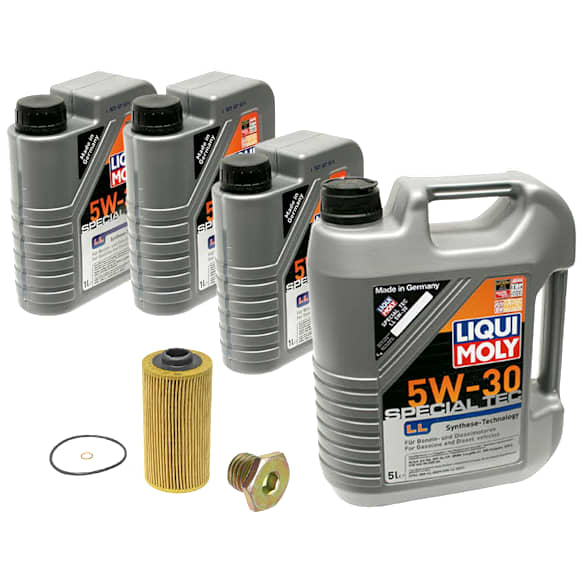 KIT-041026-477 6-Piece Kit Motor Oil, Synthetic, with Oil Drain Plug and Oil Filter